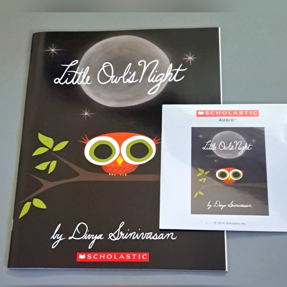 New Scholastic Little Owl's Night Book and CD Set